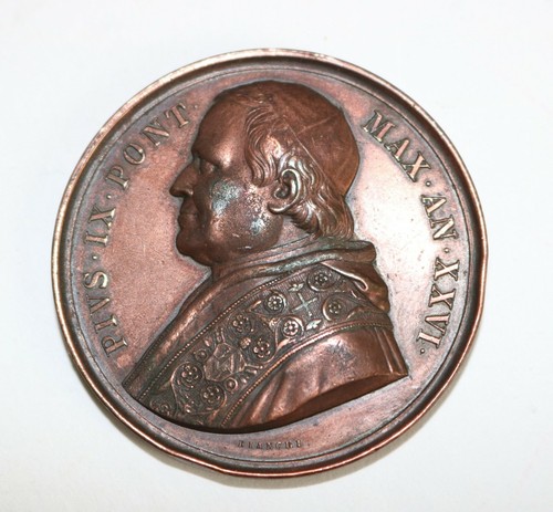 Medaglia bronzo annuale pio - bronzo,