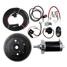 Kit Volano Avviamento Elettrico Motore per Yamaha E40X E40XMH 40CV 2Tempi Enduro 66T