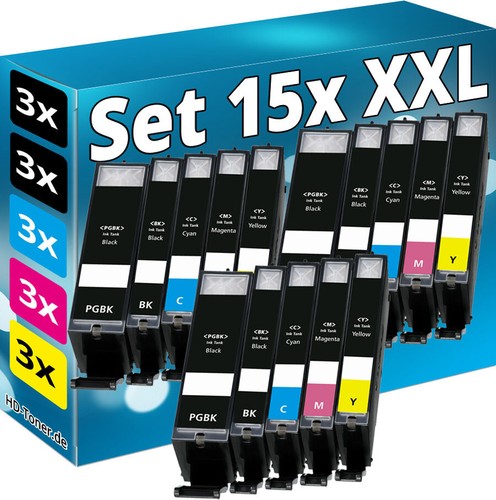 15x cartucce inchiostro con - xl,