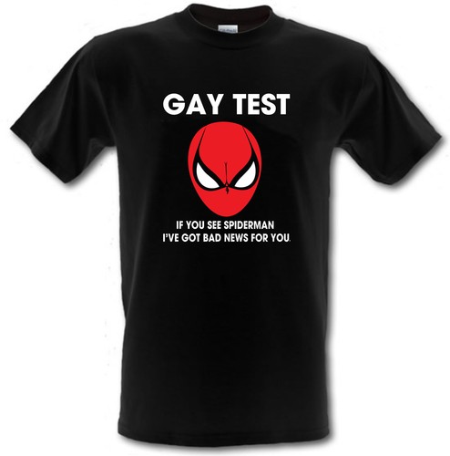 Shirt gay test vedi - gay,