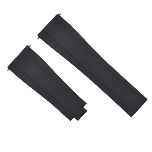 22mm silicone rubber watchband - silicone,