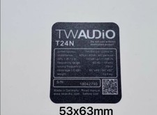 4 pezzi ricambio Tw audio