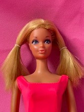 Splendida bambola Barbie vintage Steffie Face Sunsational Malibu PJ #1187 + costume da bagno