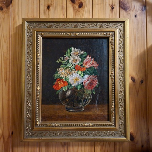 Antico quadro anni - anni, natura
