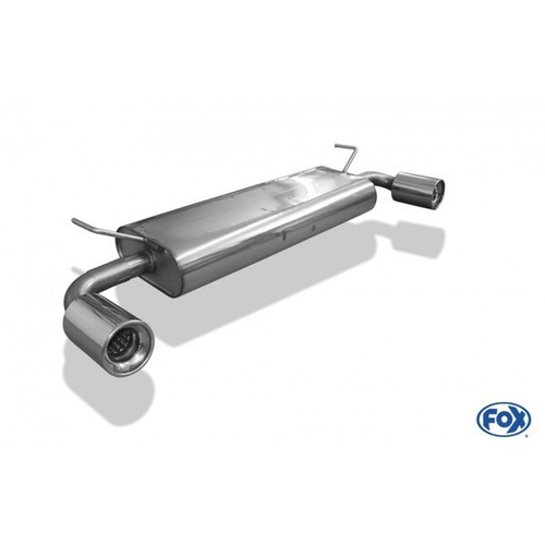 Scarico sportivo duplex fox - sportivo,