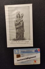 Santino MARIA della PROVVIDENZA ANTILLO Immaginetta Sacra MESSINA con parrocchia