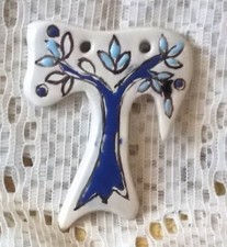 tao ceramica per pendaglio manufatto bomboniera segnaposto decoro corda secca