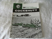 Cockshutt 241 disc harrow