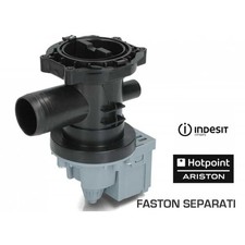 ELETTRO POMPA CON FILTRO SCARICO ACQUA LAVATRICE ARISTON INDESIT VESTEL