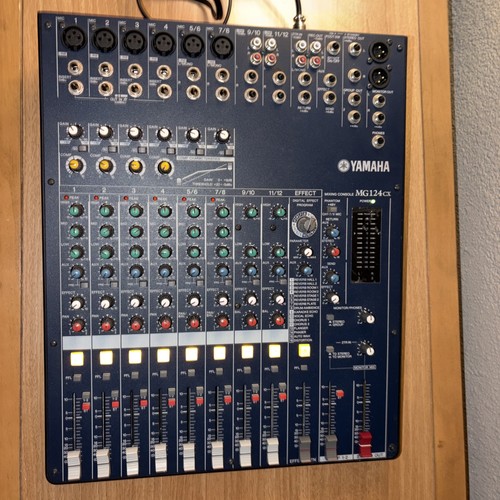 Yamaha mg124cx mixer - yamaha, stereo