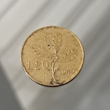 MONETA REPUBBLICA ITALIANA 20