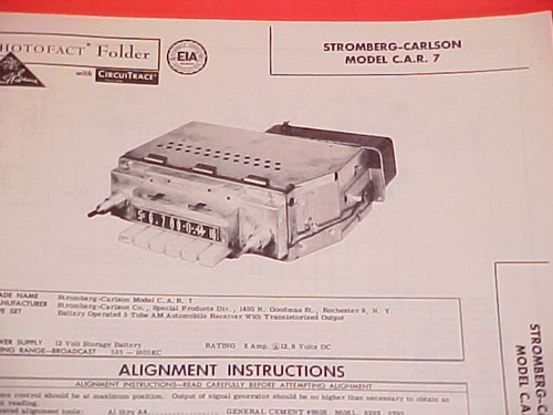 1959 stromberg carlson - 1959, stromberg-carlson