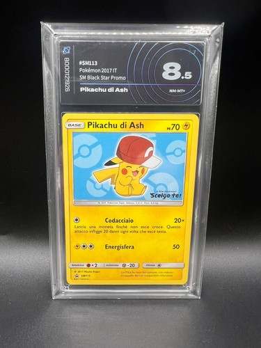 Pikachu ash 5 - 8,5, aigrading