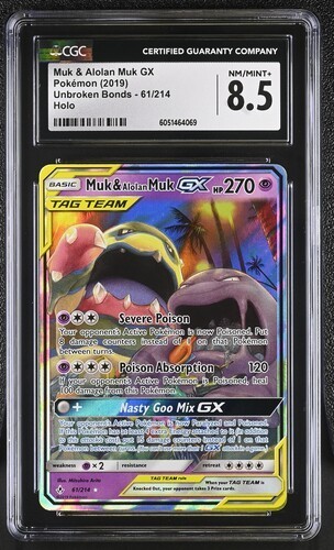 Cgc muk alolan - 8.5, gx