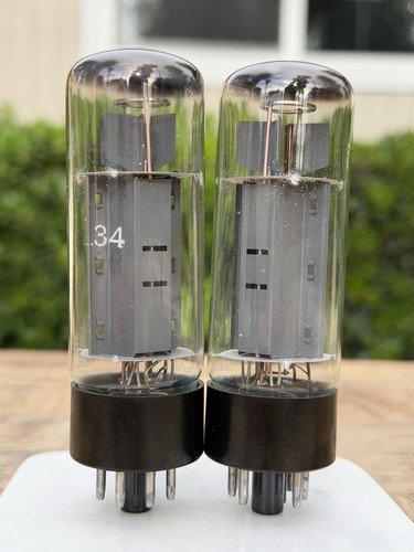 Coppia tubi mullard el34 6ca7 - coppia,