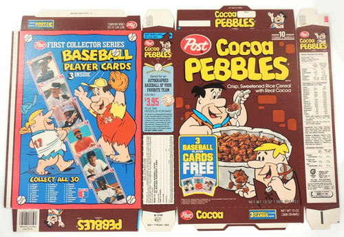 Carte cocoa pebbles cereal - cocoa,