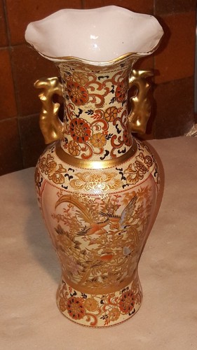 Vaso vintage arte giapponese - vaso,