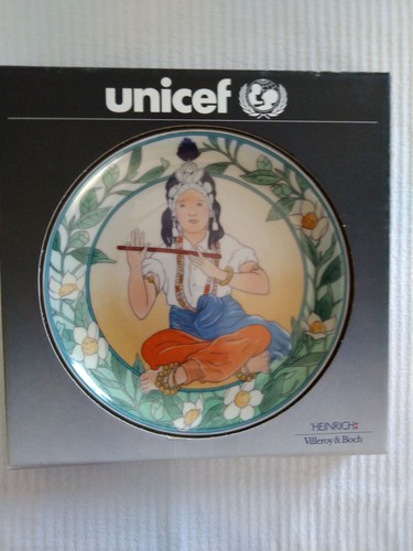Piatto unicef bambini nel - piatto, "bambini
