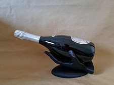 portavino mano idea regalo nero per bottiglia vino 75 cl