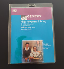 Genesis - GM General MIDI Keyboard Library - GM Disk + Book  Music/Lyrics/Chords