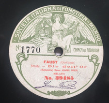 A. DIDUR - FAUST Dio dell'or -