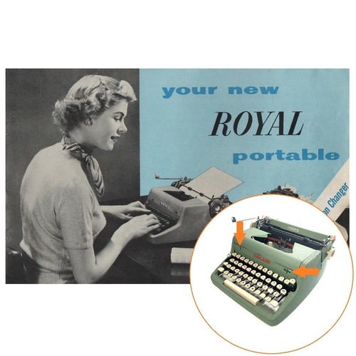 Macchina scrivere royal - da,