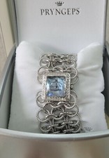 PRYNGEPS Orologio donna ORIGINALE Acciaio inossidabile Zirconi