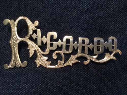 Spilla gioiello argento antica