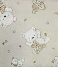 STOFFA  IN COTONE con ORSETTI