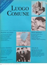 Luogo Comune, rivista bimestrale, anno II, numero 2, Gennaio 1991