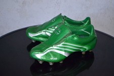 Adidas F50 i Tunit Green da uomo taglia UK 6 US 6,5 rare tacchette vintage