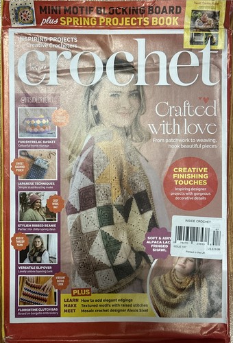 Inside crochet magazine issue - crochet,