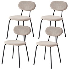 Set 4 Sedia da pranzo Cuscino