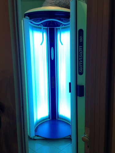 Lampada solarium verticale