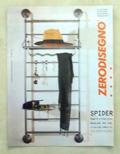 B043-Advertising Pubblicità-1999 - SPIDER PARETE ATTREZZATA - ZERODISEGNO