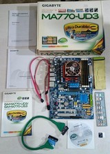 Bundle AMD Socket AM3 Phenom II 945 Gigabyte GA-MA770-UD3 Trascend 8GB Ram DDR2