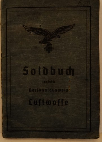 Ww2 soldbuch volontario - soldbuch,