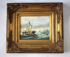 Quadro marittimo. Barche da