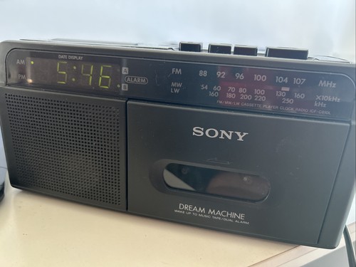 Sony icf c610l dream machine - icf-c610l,