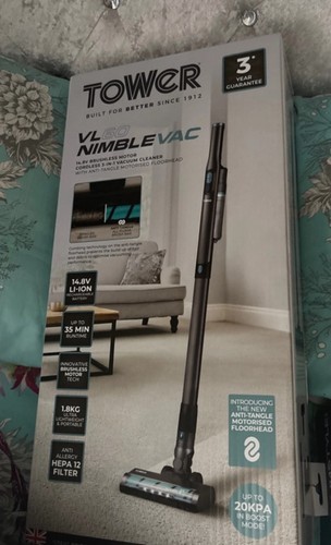 Tower vl60 nimble vac - tower, 14,8v