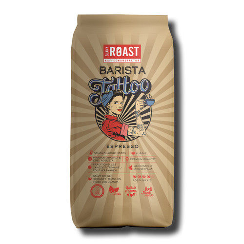 Barista tattoo espresso 1000 - barista,