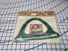 vtg Macrame Crochet Purse-N-able Bag Boho Purse Shoulder Bag Kit Marble Green