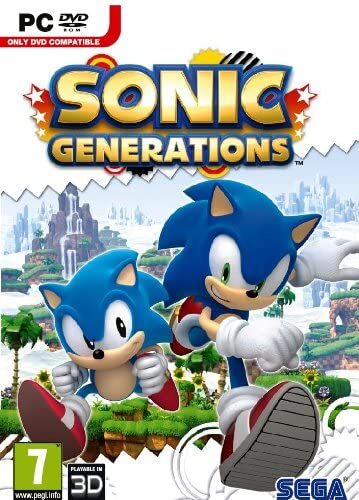 Sonic generations dvd - sonic, pc