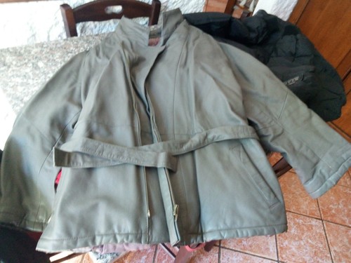 Giacca trench vera pelle - vera,