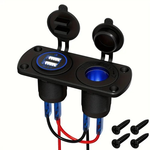 Doppia porta usb - presa, per