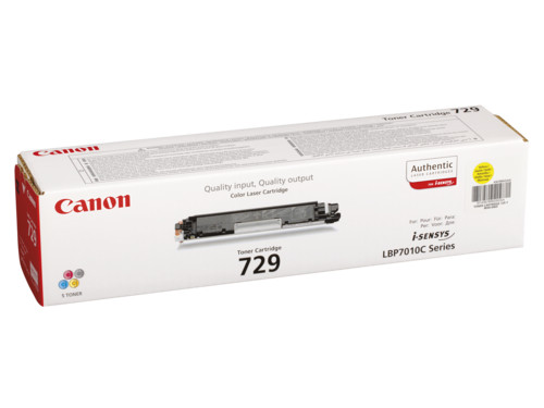 Toner canon 729 giallo - canon,