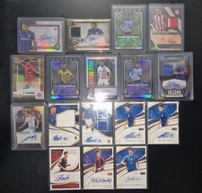 Football Signature cards Numbered Autograph /25 /50 /100 Soccer Players Patch
