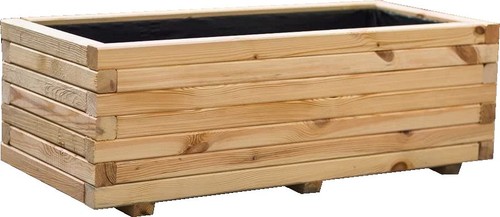 Fioriera legno 90x40x30h - in, cm