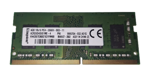 Ram ddr4 4gb sodimm - 4gb, mhz