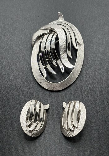 Set spilla clip orecchini - set,